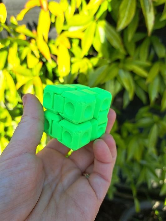 Pocket-Sized Infinity Fidget Cube