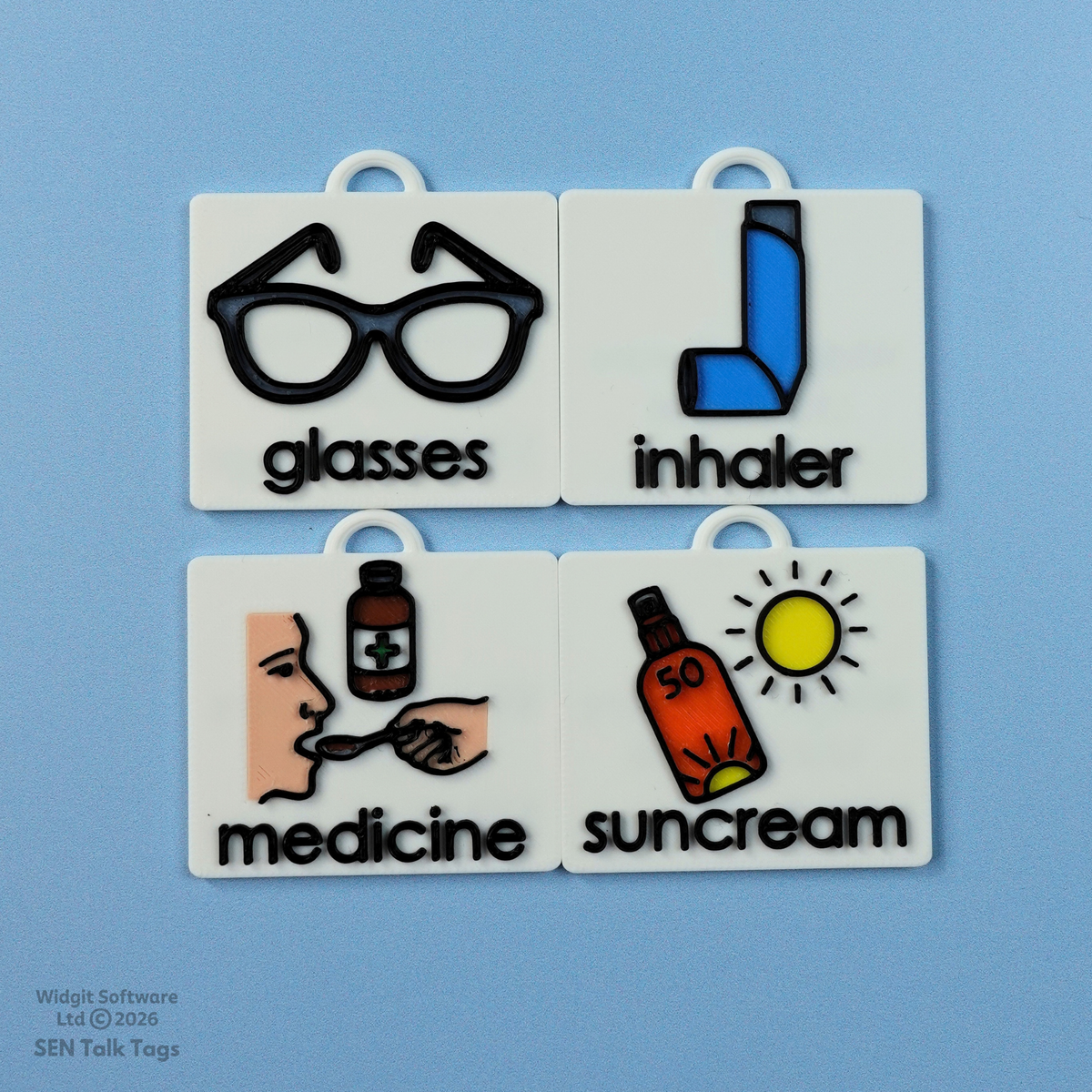 Build Your Own Personal Care & Hygiene – Talk Tags Lanyard (Featuring Licensed Widgit® Symbols)