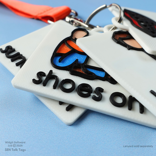 Build Your Own Personal Care & Hygiene – Talk Tags Lanyard (Featuring Licensed Widgit® Symbols)