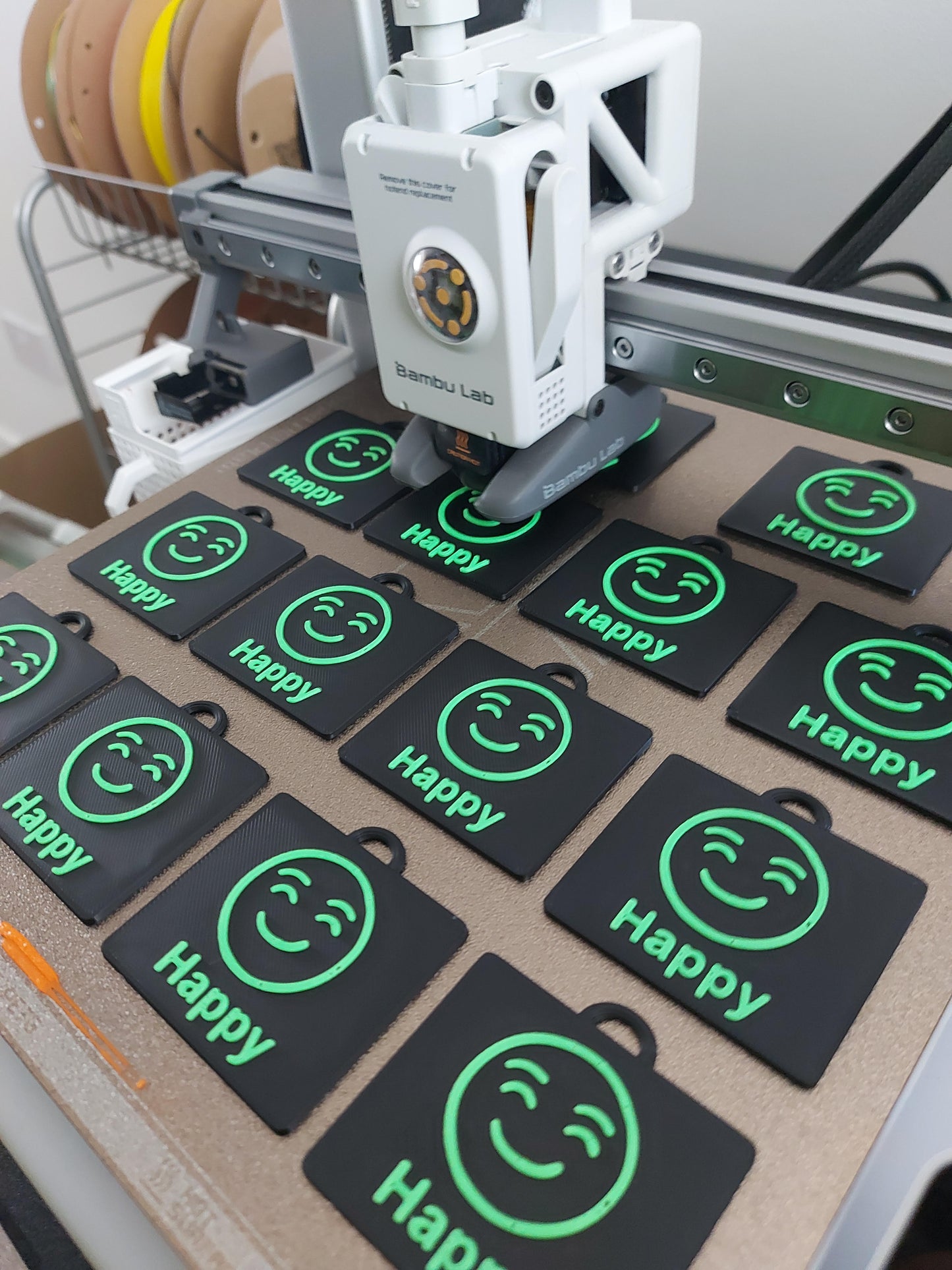 Clearance – ‘Happy’ Tag in Green (Misprint)