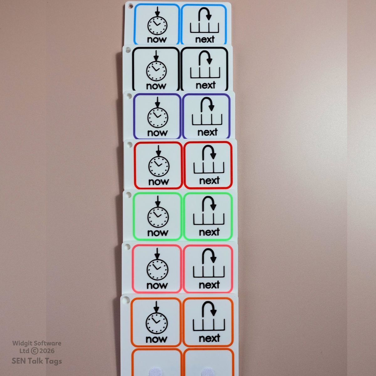 Now & Next Board (Featuring Licensed Widgit® Symbols)