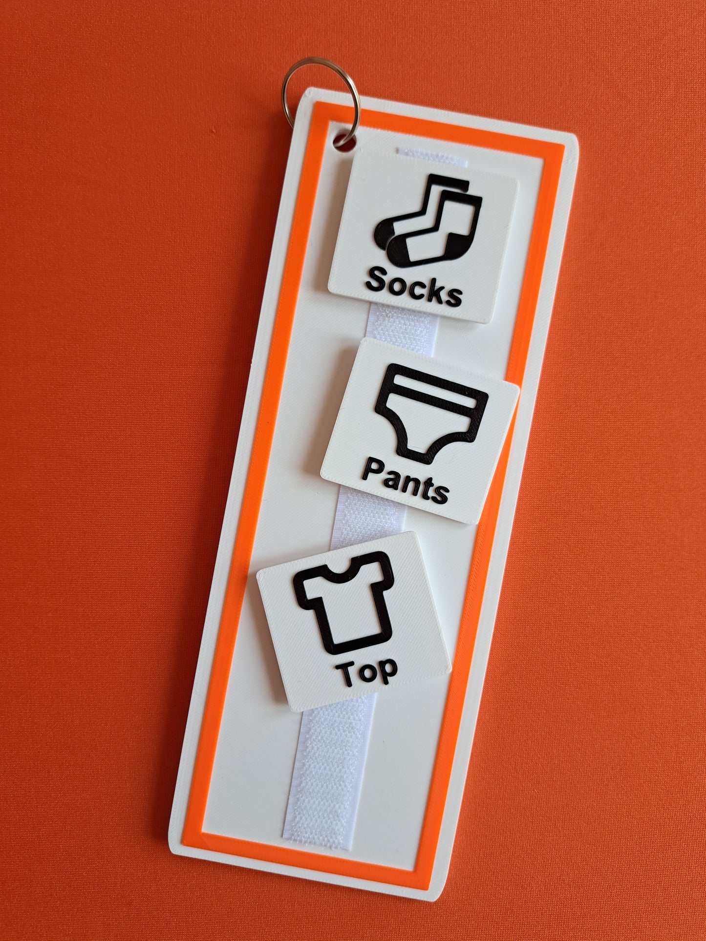 Getting dressed visual communication cards to support daily routine