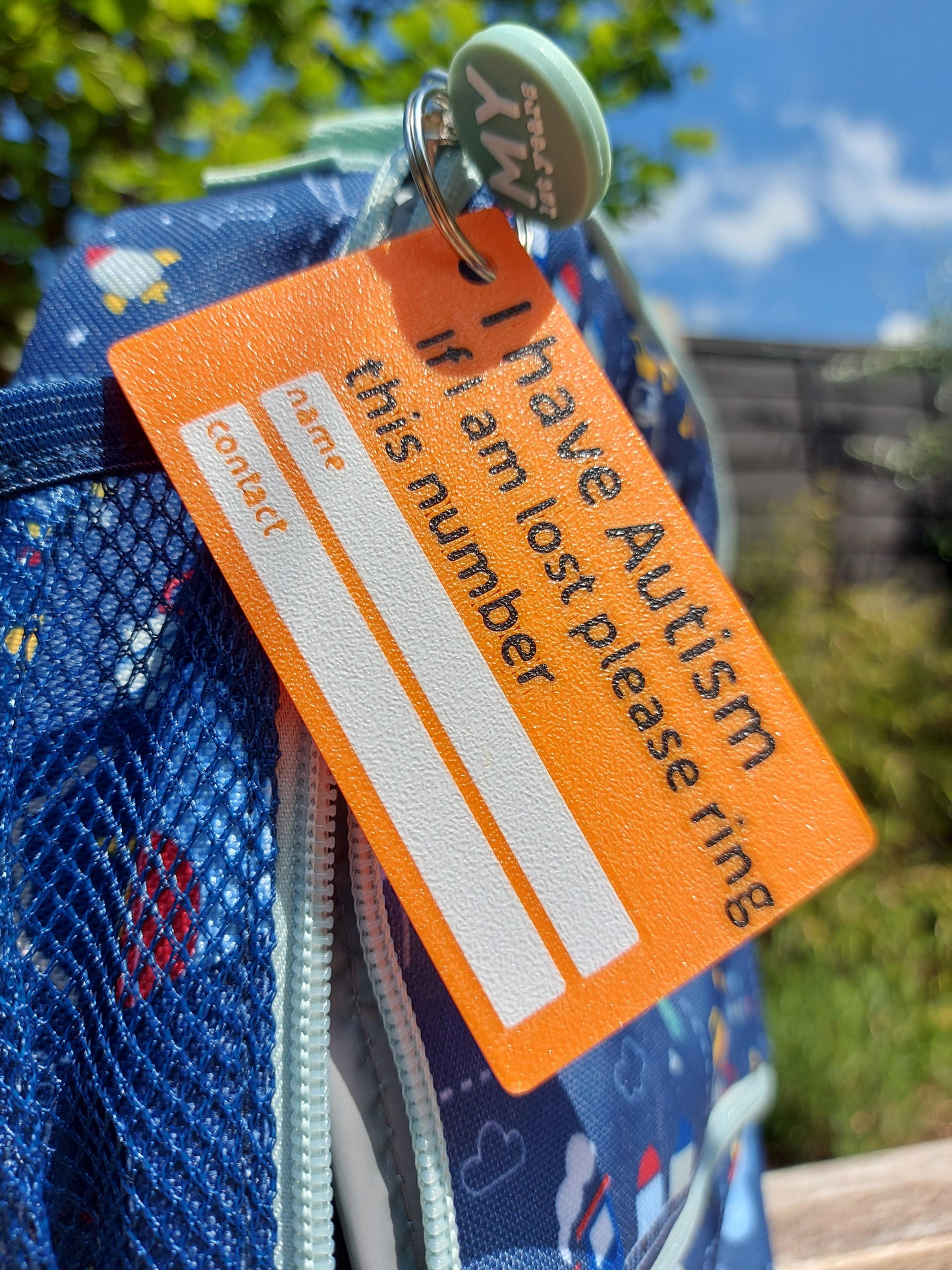 Personalised Autism Info Card – “If I Am Lost” Emergency Contact Card