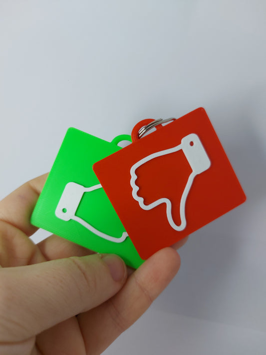 YES / NO Visual Communication Tags – Autism Communication Tools for Backpacks, Keyrings, and Lanyards