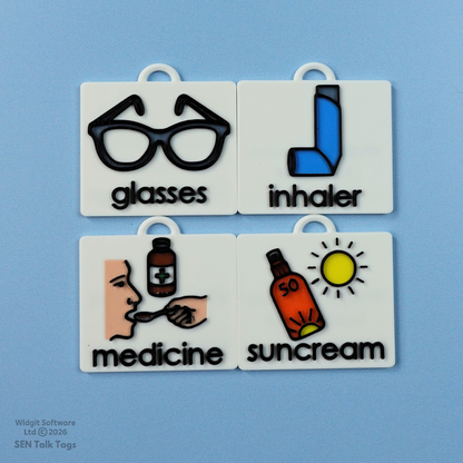 Build Your Own Personal Care & Hygiene – Talk Tags Lanyard (Featuring Licensed Widgit® Symbols)