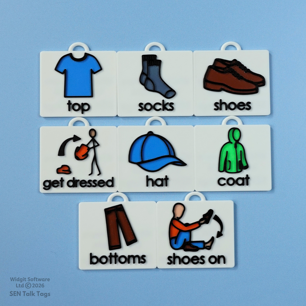 Build Your Own Personal Care & Hygiene – Talk Tags Lanyard (Featuring Licensed Widgit® Symbols)