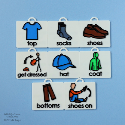 Build Your Own Personal Care & Hygiene – Talk Tags Lanyard (Featuring Licensed Widgit® Symbols)