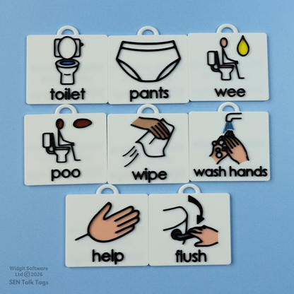 Build Your Own Personal Care & Hygiene – Talk Tags Lanyard (Featuring Licensed Widgit® Symbols)
