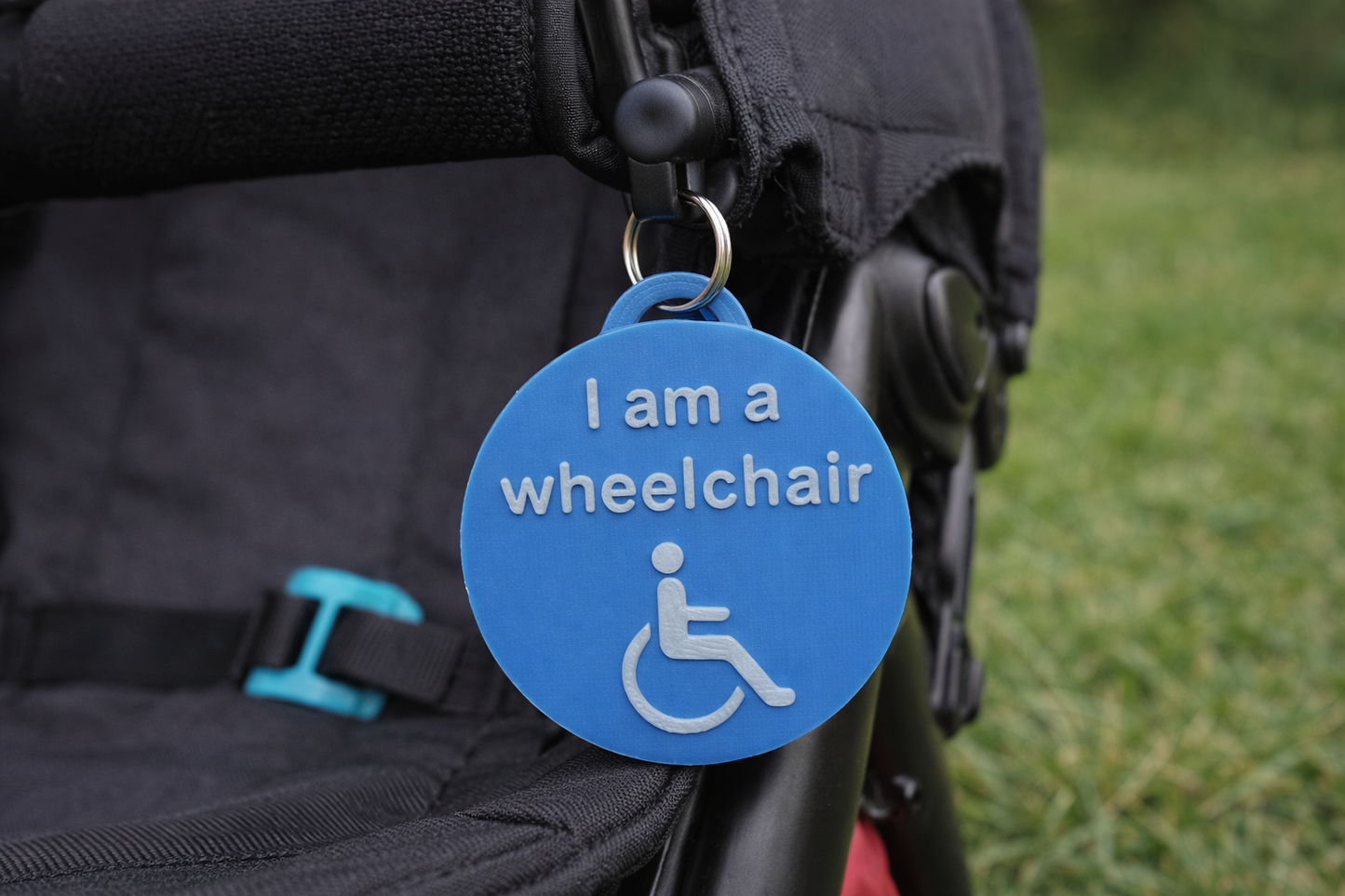 Wheelchair Tag for Adapted Buggy