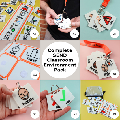 Complete SEND Classroom Environment Pack (Featuring Licensed Widgit® Symbols)