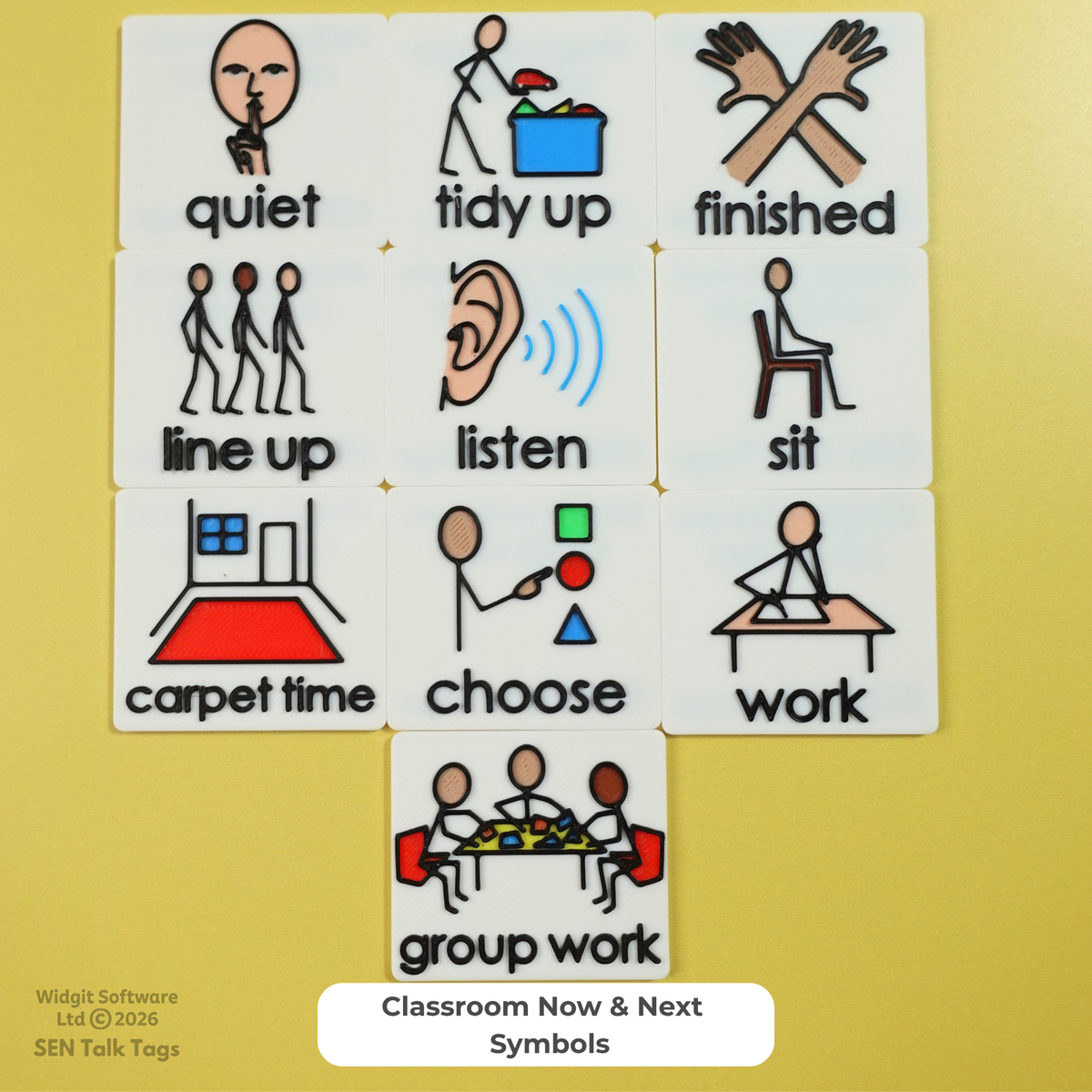 Complete SEND Classroom Environment Pack (Featuring Licensed Widgit® Symbols)