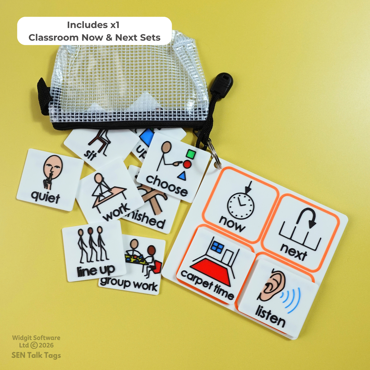 Complete SEND Classroom Environment Pack (Featuring Licensed Widgit® Symbols)