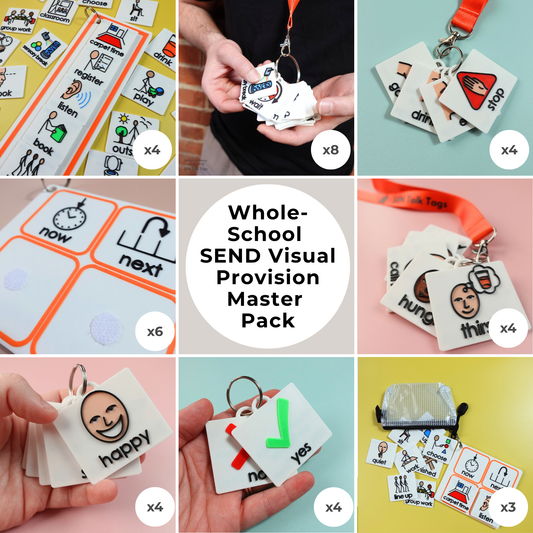Whole-School SEND Visual Provision Master Pack (Featuring Licensed Widgit® Symbols)