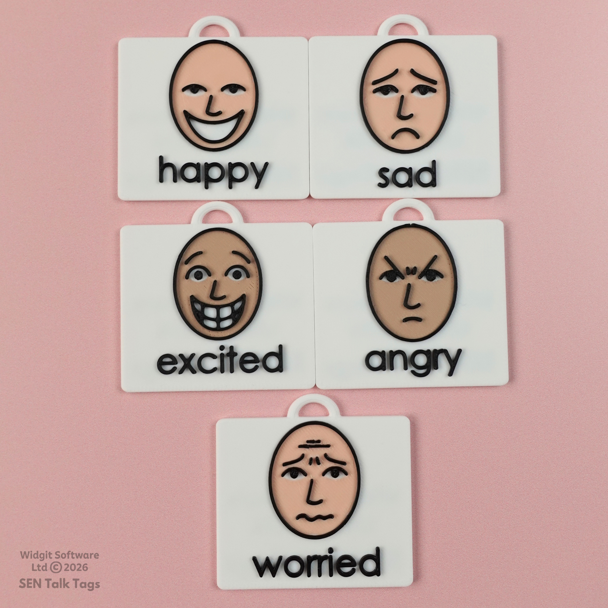 Emotions Visual Symbol Set (Featuring Licensed Widgit® Symbols) – SEN ...