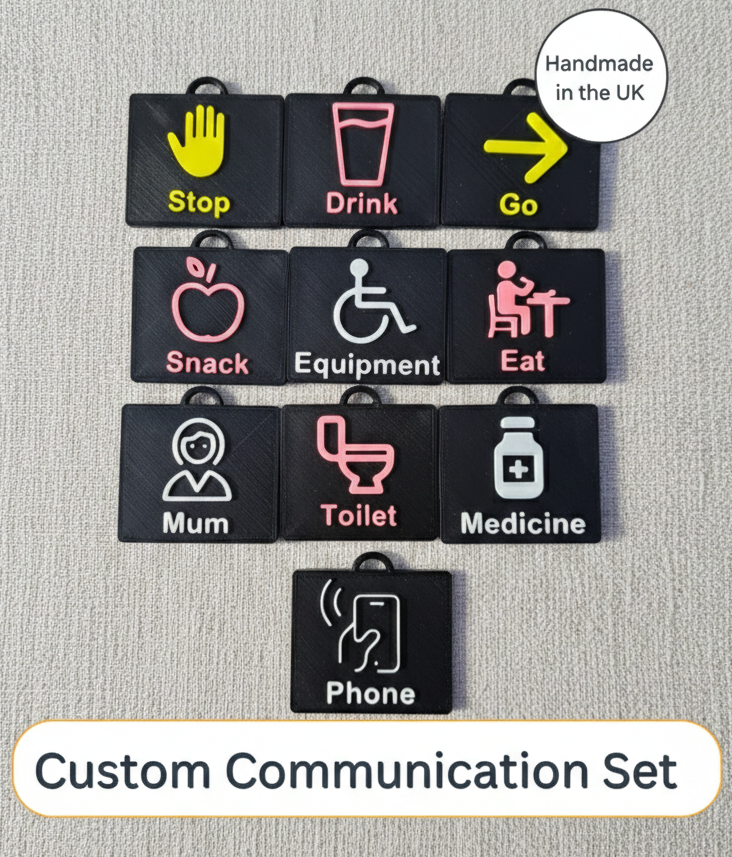 Talk Tag Custom Communication Tags – SEN Talk Tags Ltd