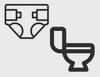 Nappies / Toilet tile
