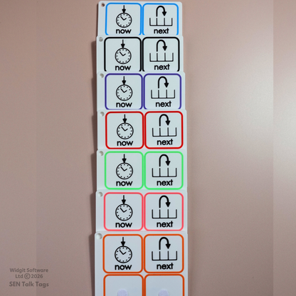 Now & Next Board (Featuring Licensed Widgit® Symbols)