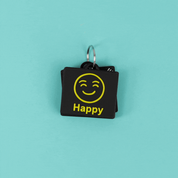 Visual Emotion Communication Tag Set (5 Tags) – SEN Talk Tags Ltd