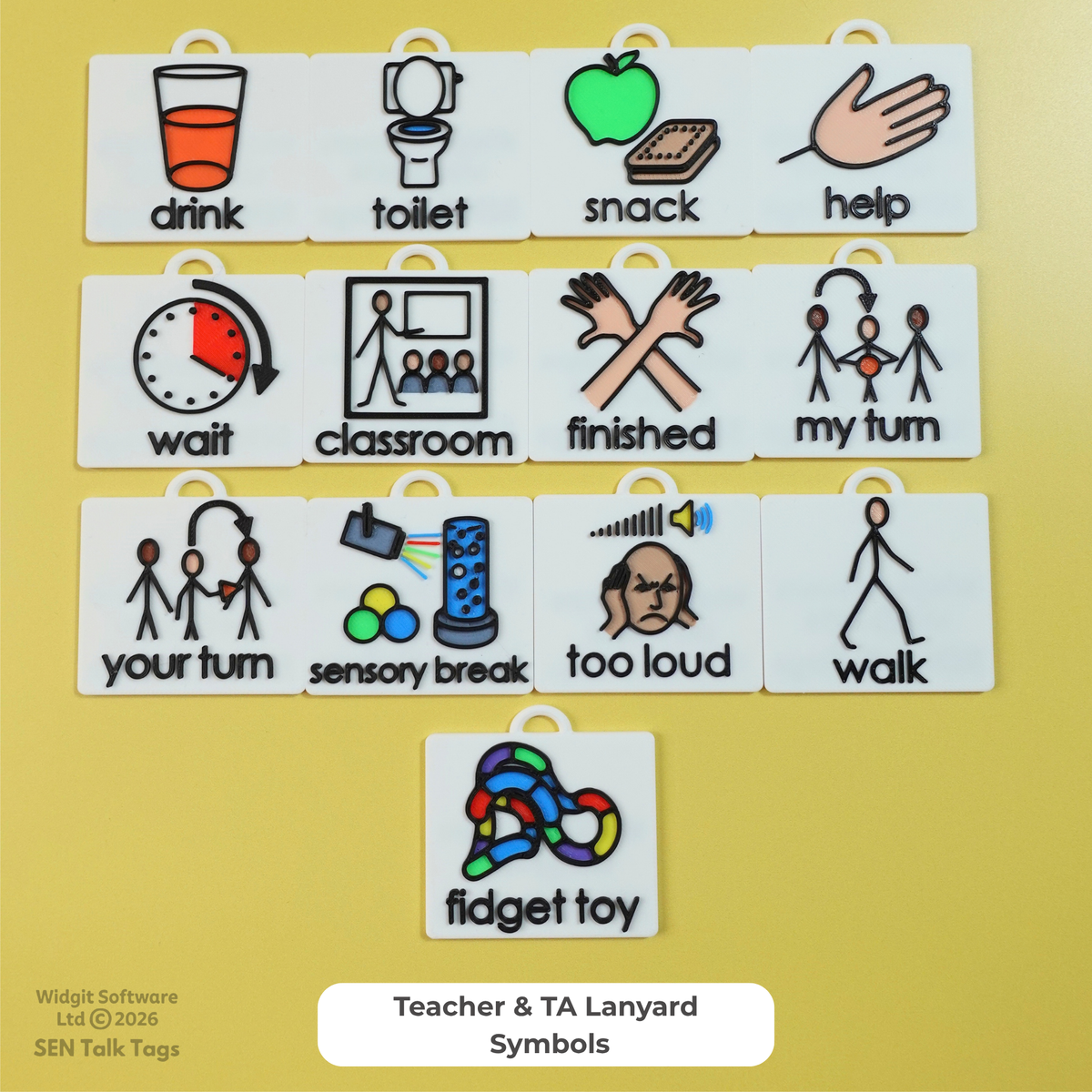 Complete SEND Classroom Environment Pack (Featuring Licensed Widgit® Symbols)