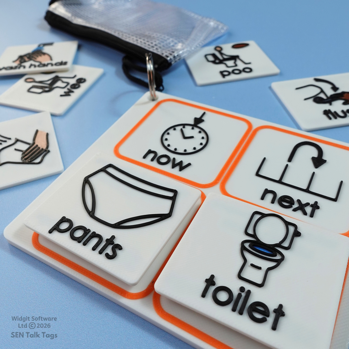 Toilet Routine Now & Next Visual Bundle (Featuring Licensed Widgit® Symbols)