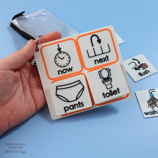 Toilet Routine Now & Next Visual Bundle (Featuring Licensed Widgit® Symbols)