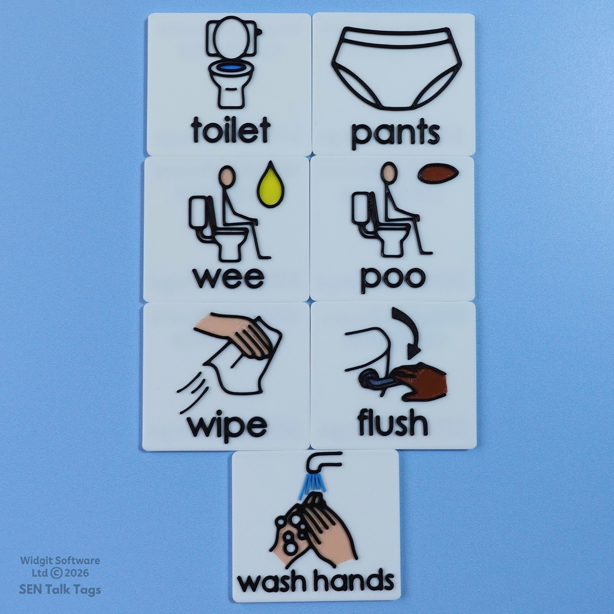Toilet Routine Now & Next Visual Bundle (Featuring Licensed Widgit® Symbols)