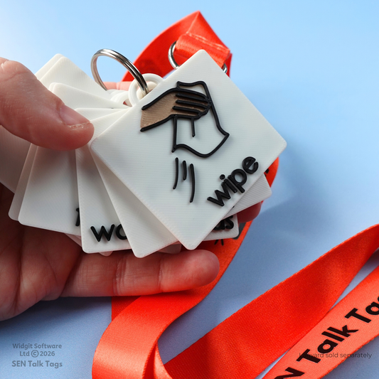 Toileting & Hygiene Visual Symbol Set (Featuring Licensed Widgit® Symbols)