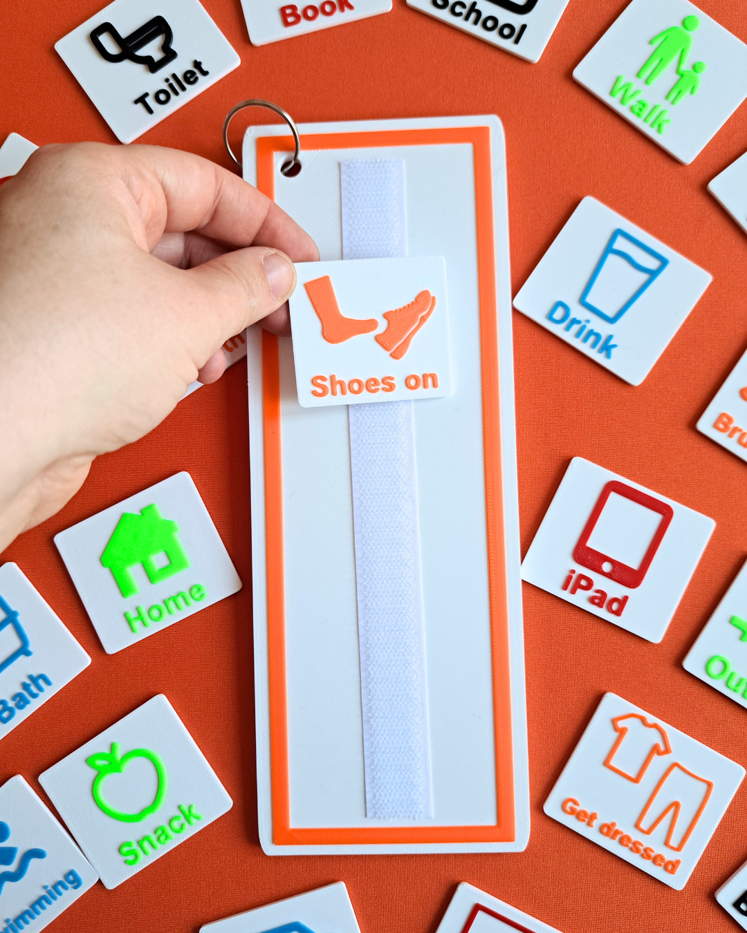 Build Your Own Visual Schedule Talk Tag Set